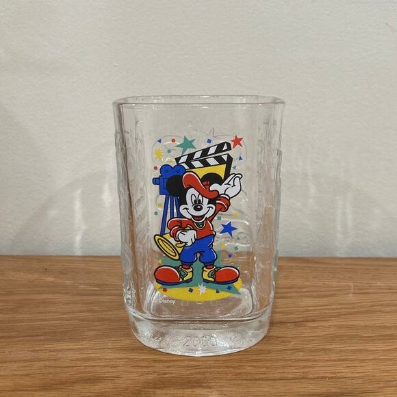 Walt Disney World Year 2000 Celebration McDonalds Collector Glass Tumbler - Picture 1 of 5